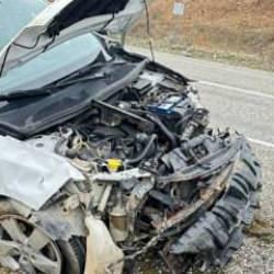 AK Parti İlçe Başkanı trafik kazası geçirdi!