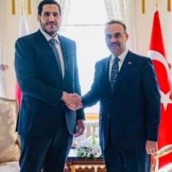 Bakan Kacır Katarlı mevkidaşıyla görüştü