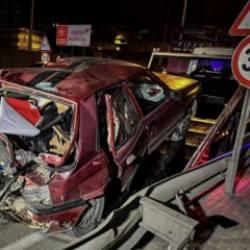 Bursa'da feci kaza: 1 ölü, 2 yaralı