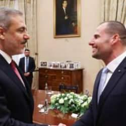 Dışişleri Bakanı Fidan, Malta Başbakanı Abela ile g&ouml;r&uuml;şt&uuml;