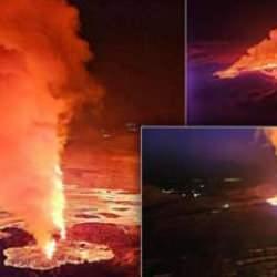 Korku filmi gibi: Yanardağ patladı, kabus geri d&ouml;nd&uuml;