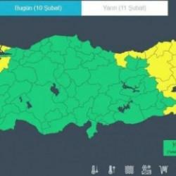 İstanbul dahil 21 il için sarı alarm verildi