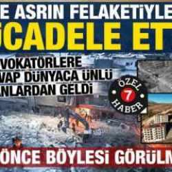 T&uuml;rkiye, asrın felaketiyle nasıl m&uuml;cadele etti?