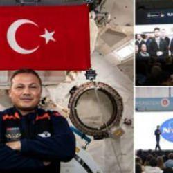 "Yunanistan yıldızları izlerken ilk Türk astronot Dünya'ya döndü"