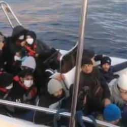 57 düzensiz göçmen yakalandı