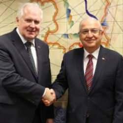 Bakan Güler'den peş peşe görüşmeler