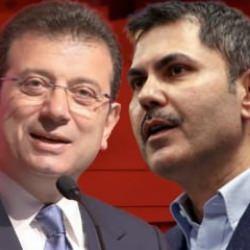 CHP'ye yakın anket şirketi paylaştı: Murat Kurum, İmamoğlu'nu geçti
