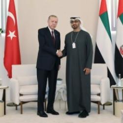 Cumhurbaşkanı Erdoğan'dan Dubai'de yoğun diplomasi trafiği!