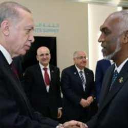 Cumhurbaşkanı Erdoğan, Maldivler Devlet Başkanı Muizzu ile görüştü