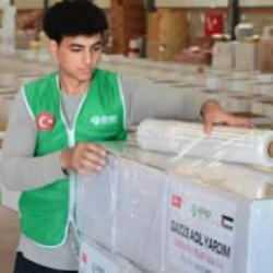 İDDEF&rsquo;in Gazze&rsquo;ye yardımları aralıksız devam ediyor