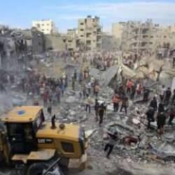 İsrail'den kampa saldırı: &Ccedil;ocuklar dahil &ccedil;ok sayıda &ouml;l&uuml; var