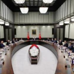 Kabine Cumhurbaşkanı Erdoğan başkanlığında toplandı