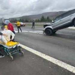 Otoyolda katliam gibi kaza: Bir aile yok oldu