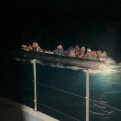 20'si çocuk 50 düzensiz göçmen yakalandı