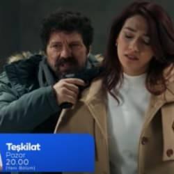 Teşkilat 97.bölüm fragmanında ölüm Neslihan'ın ensesine yapışıyor! Namlunun ucunda...