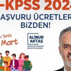 EKPSS başvuru &uuml;cretleri de B&uuml;y&uuml;kşehir&rsquo;den