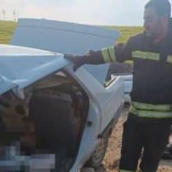 Diyarbakır'da feci kaza: Dede ile torunu hayatını kaybetti