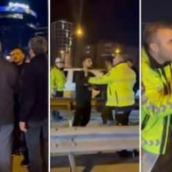 Kadıköy’de ‘makas’ kavgası! Rahat tavırlı sürücüyü linçten polis kurtardı