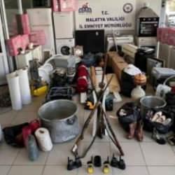 Organize hırsızlık çetesi çökertildi