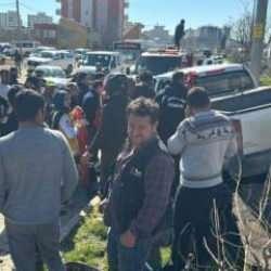 Adıyaman'da feci kaza: Ref&uuml;je &ccedil;ıkan pikaptaki 3 kişi yaralandı!