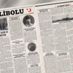 Çanakkale'de 18 Mart'a özel 'Gelibolu Gazetesi' yayımlandı