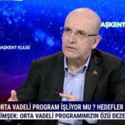 Hazine ve Maliye Bakanı Mehmet Şimşek enflasyonun düşüşü için tarih verdi
