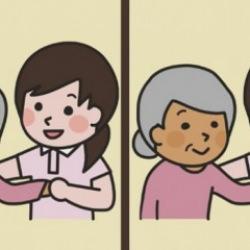 Yaşlı kadına yardımcı olmaya çalışan genç kıza ait iki resim arasındaki zorlayıcı 3 farkı yalnızca yüksek görsel IQ’ya sahip olan kişiler 60 saniye içerisinde bulabiliyor