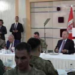 Cumhurbaşkanı Erdoğan Mehmet&ccedil;ikle iftar yaptı