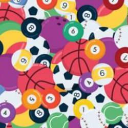 Spor ekipmanlarının gelişigüzel yerleştirildiği bu görselde kaç tane futbol topu olduğunu sayabilir misiniz?