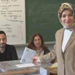 Bakan Göktaş oy verdi