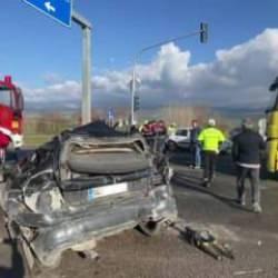 Bolu'da zincirleme kaza: 3 kişi yaralandı!