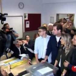 Fondaş medya muhabirleri birbirine girdi