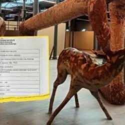 İstanbul böyle israf görmedi: Geyik heykeline 675 bin TL!