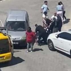 Bayramlaşmaya giderken adeta savaştılar