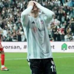 Beşiktaş'ın galibiyet hasreti büyüyor