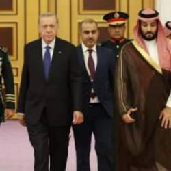 Cumhurbaşkanı Erdoğan'dan Gazze diplomasisi! Prens Selman ile g&ouml;r&uuml;şt&uuml;