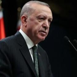 Cumhurbaşkanı Erdoğan'dan şehit Aslan'ın ailesine başsağlığı mesajı