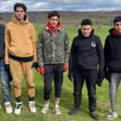 Edirne&rsquo;de Bulgaristan&rsquo;a ka&ccedil;amaya &ccedil;alışan 5 Mısırlı ka&ccedil;ak g&ouml;&ccedil;men yakalandı