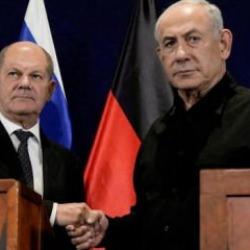 Almanya Başbakanı Scholz, Netanyahu ile görüştü