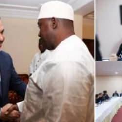 Bakan Fidan'dan Gambiya'ya ziyaret