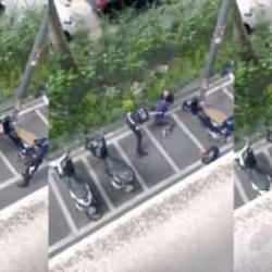 ABD'de Gazze'ye destek y&uuml;r&uuml;y&uuml;ş&uuml; sonrası polislerden kız &ouml;ğrenciye işkence!