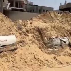 Gazze'de yeni vahşet! Filistinlilerle birlikte ambulanslar da gömülmüş