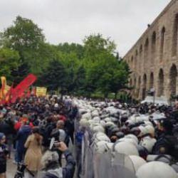 Sara&ccedil;hane'de 1 Mayıs provokasyonu: 210 şahıs g&ouml;zaltına alındı