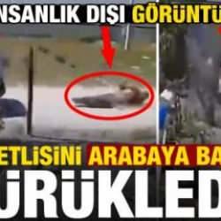 Antalya'da insanlık dışı olay: Husumetlisini araca bağlayıp s&uuml;r&uuml;kledi!