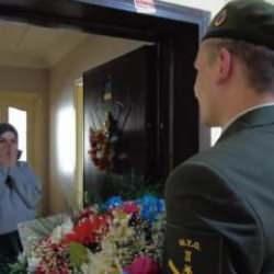 Askeri öğrencilerden annelerine, 'Anneler Günü' sürprizi