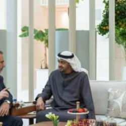 Bakan Fidan BAE Devlet Başkanı Al Nahyan ile bir araya geldi