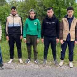 Edirne’de 6 kaçak göçmen yakalandı