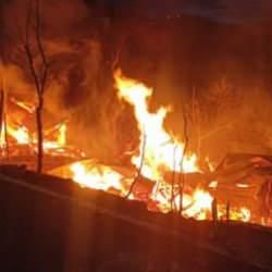 Kastamonu'da soba faciası: 2 ev küle döndü!