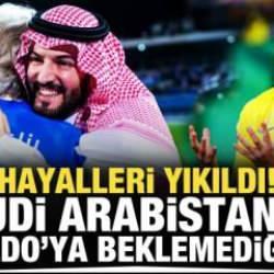 Suudi Arabistan'da Ronaldo'ya beklemediği son!