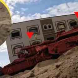 Filistinli mücahit kucağında taşıdığı bomba ile İsrail tankını imha etti